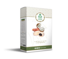 Afbeelding in Gallery-weergave laden, Maamoul dadels met kokos en witte chocolade 250g